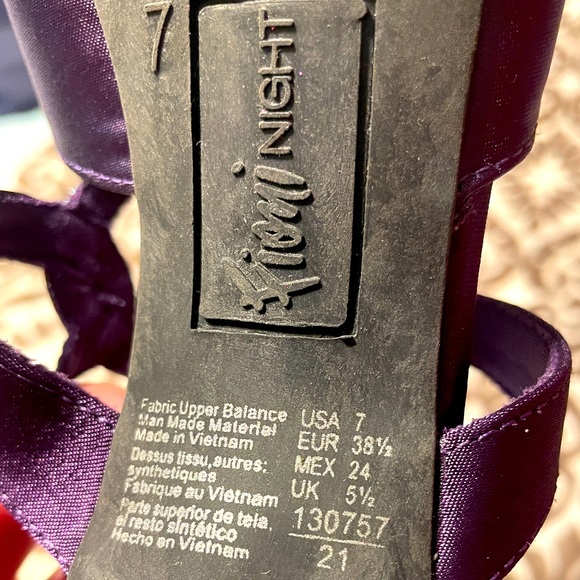 Fiona Night purple heels - Picture 5 of 6